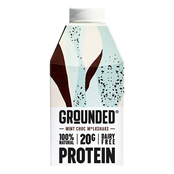 Grounded Protein Mint Choc Drink 490ml-1