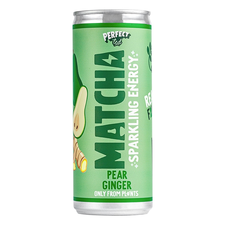 PerfectTed Matcha Pear Ginger Energy Drink 250ml-1