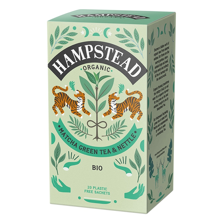 Hampstead Matcha Green Tea with Nettle 20 Bags-1