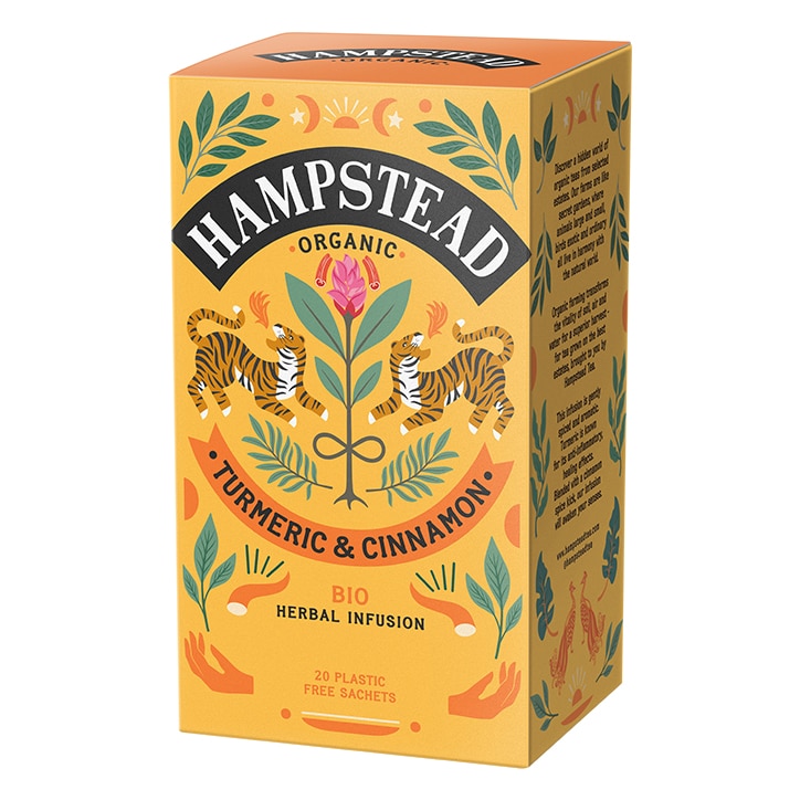Hampstead Turmeric with Cinnamon Tea 20 Bags-1