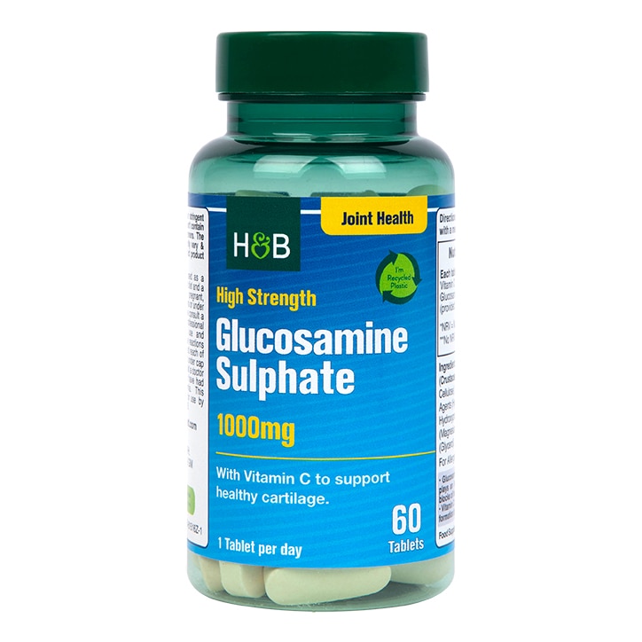 Holland & Barrett Glucosamine Sulphate 1000mg 60 Tablets-1