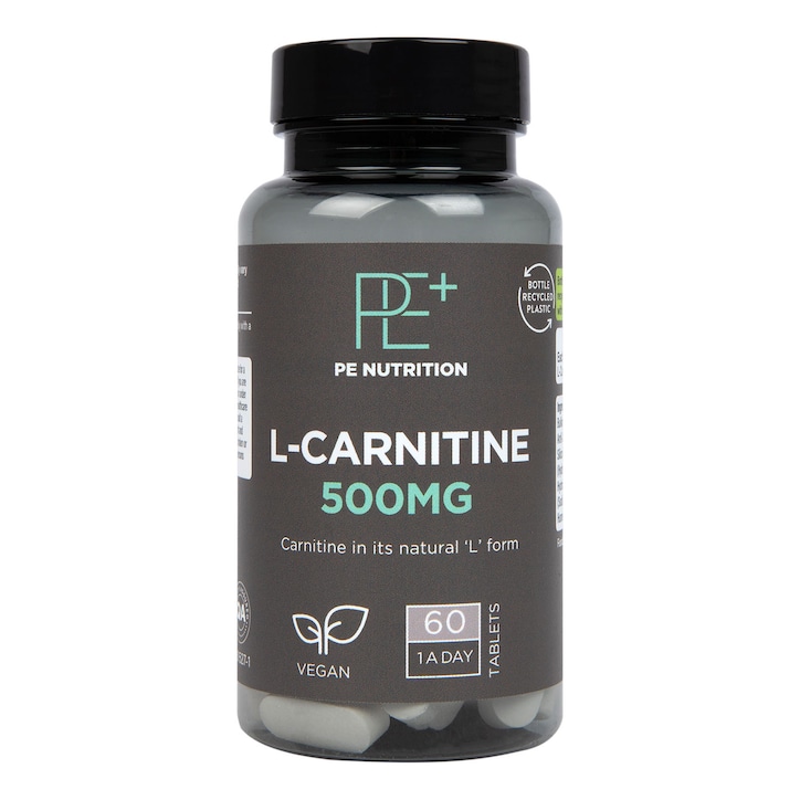 PE Nutrition L-Carnitine 60 Tablets 500mg-1
