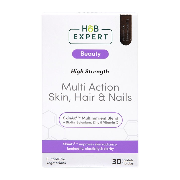 H&B Expert Multi Action Skin Hair and Nails 30 Tablets-1