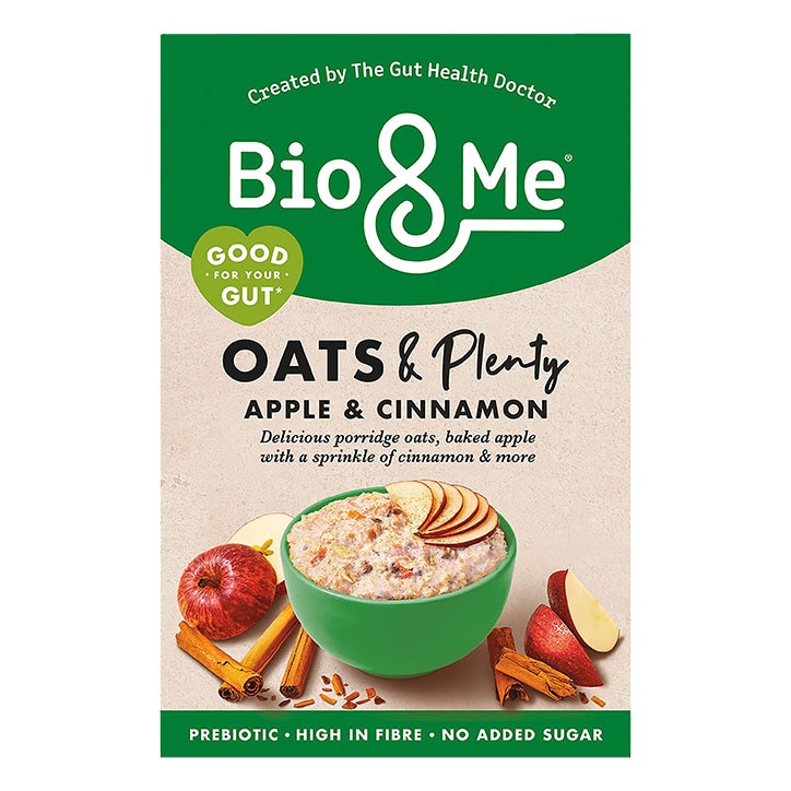 Bio & Me Oats & Plenty Apple & Cinnamon Gut-Loving Porridge 400g-1