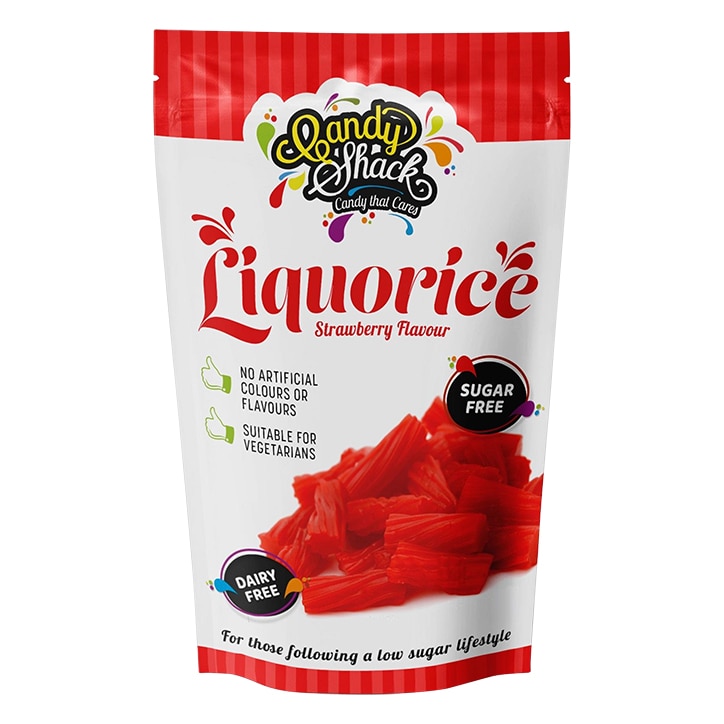 Candyshack Sugar Free Strawberry Flavour Liquorice 120g-1
