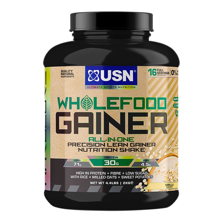 USN Wholefood Gainer All-in-One Vanilla 2kg-1