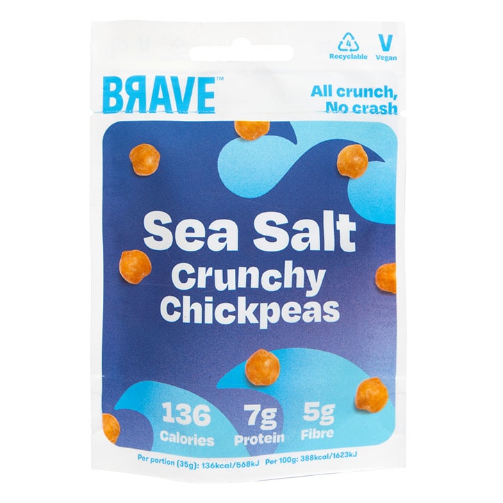 BRAVE Crunchy Chickpeas Sea Salt 35g-1