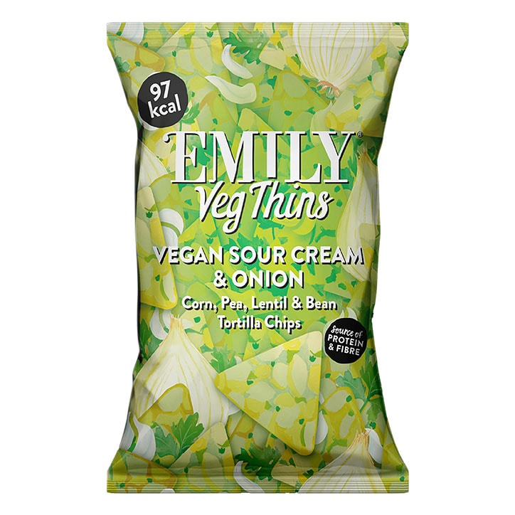 Emily Veg Thins Vegan Sour Cream & Onion 23g-1