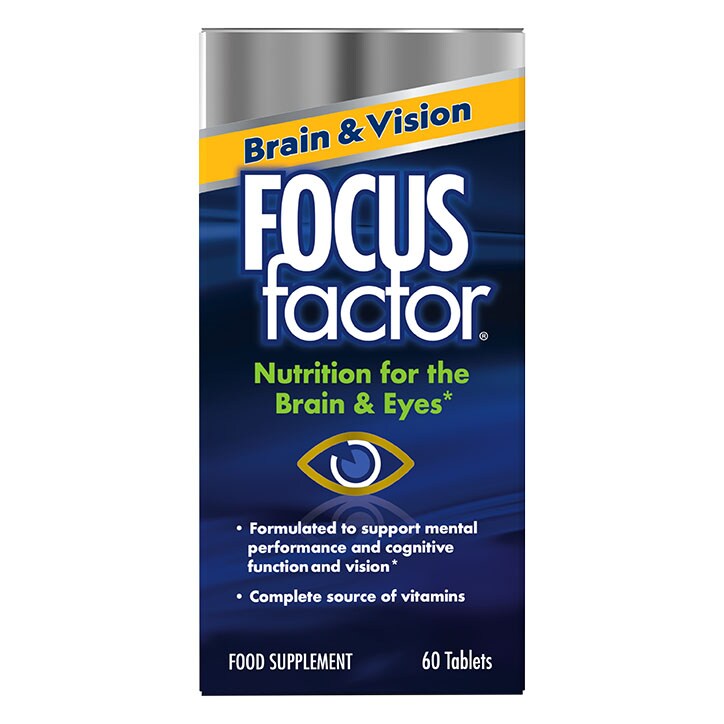Focus Factor Brain & Vision 60 Tablets-1