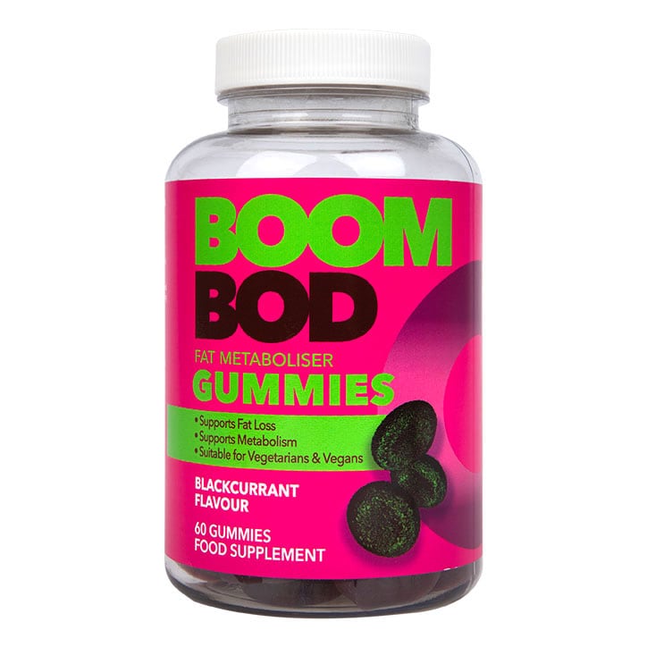 Boombod Fat Metaboliser 60 Gummies - Blackcurrant Flavour-1