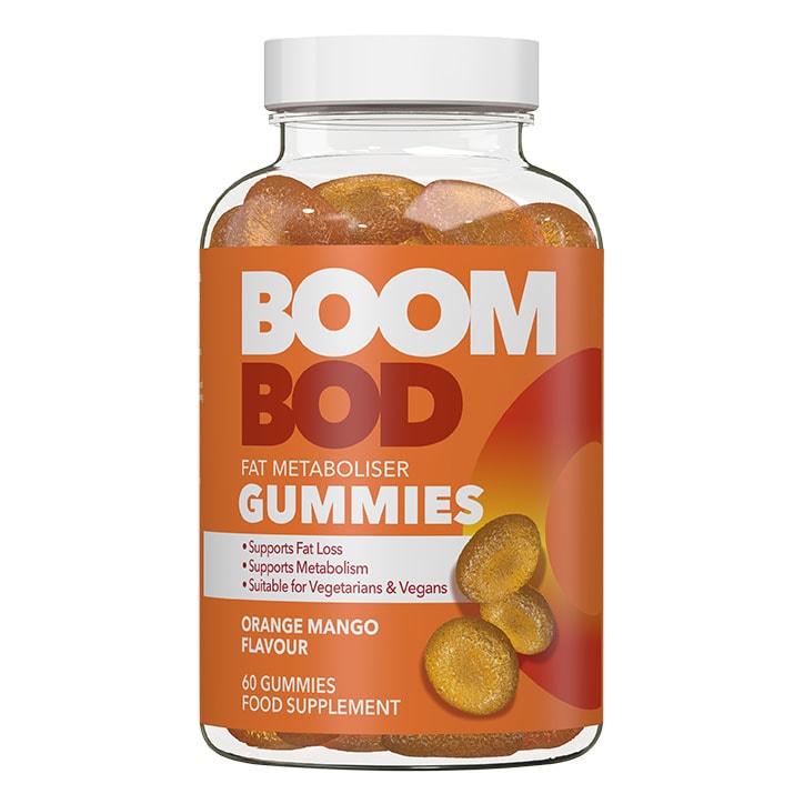 Boombod Fat Metaboliser 60 Gummies - Orange Mango Flavour-1