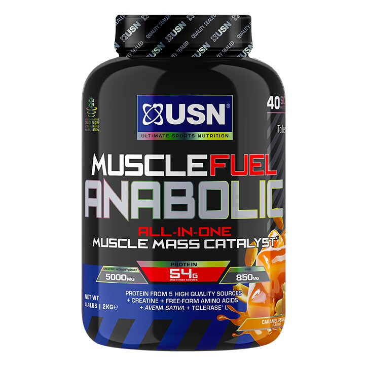 USN Muscle Fuel Anabolic Caramel Peanut 2kg-1