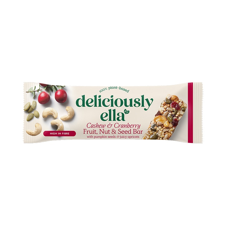 Deliciously Ella Cashew & Cranberry Trail Mix Bar 40g-1