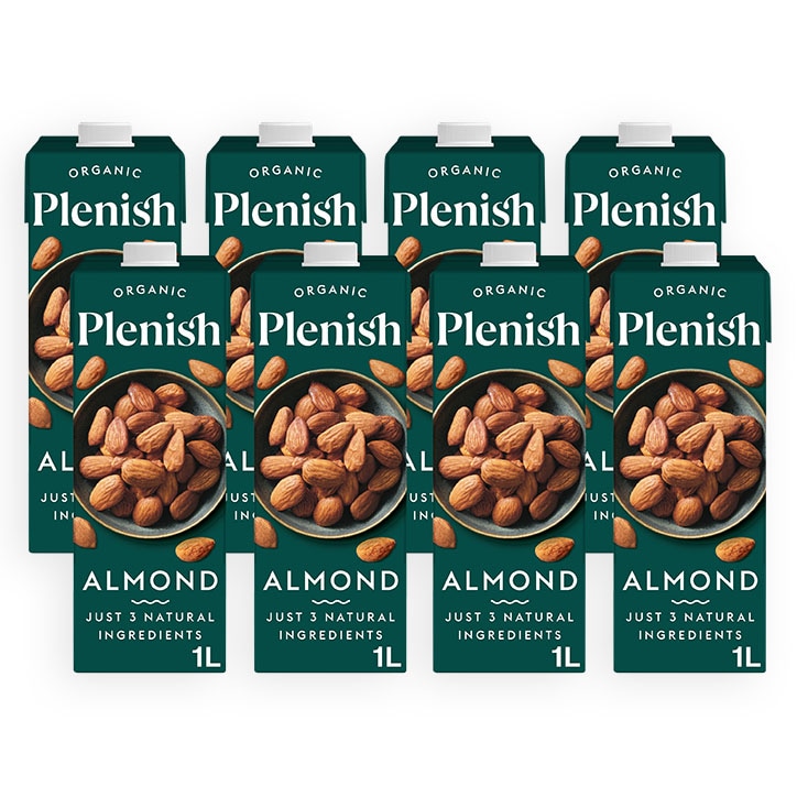 Plenish Organic Almond Drink 8 x 1L-1