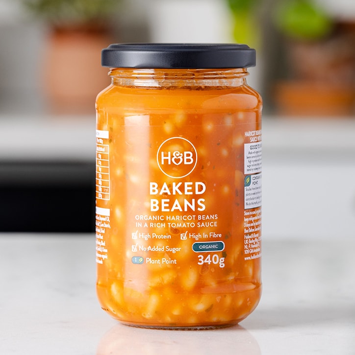 Holland & Barrett Baked Beans with Benefits 340g-1