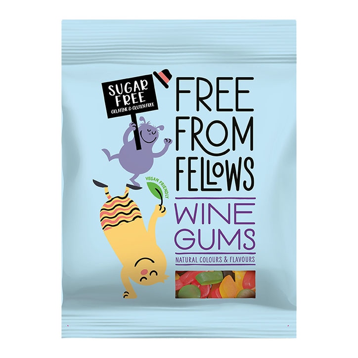 Free From Fellows Wine Gums 70g-1