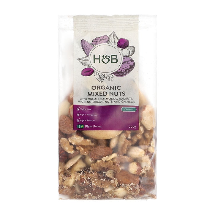 Holland & Barrett Organic Mixed Nuts 200g-1