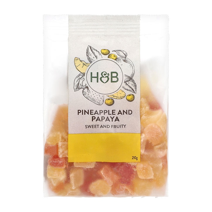 Holland & Barrett Pineapple & Papaya Chunks 210g-1