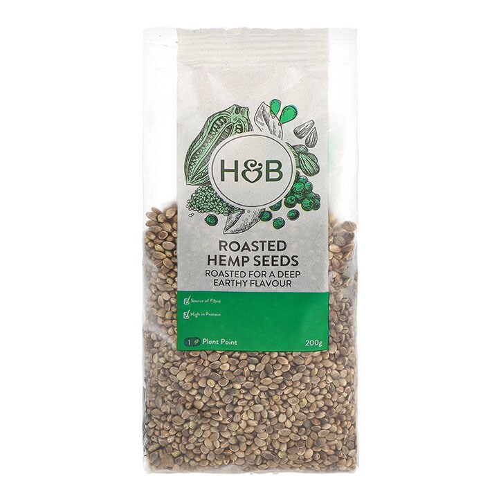 Holland & Barrett Roasted Hemp Seeds 200g-1