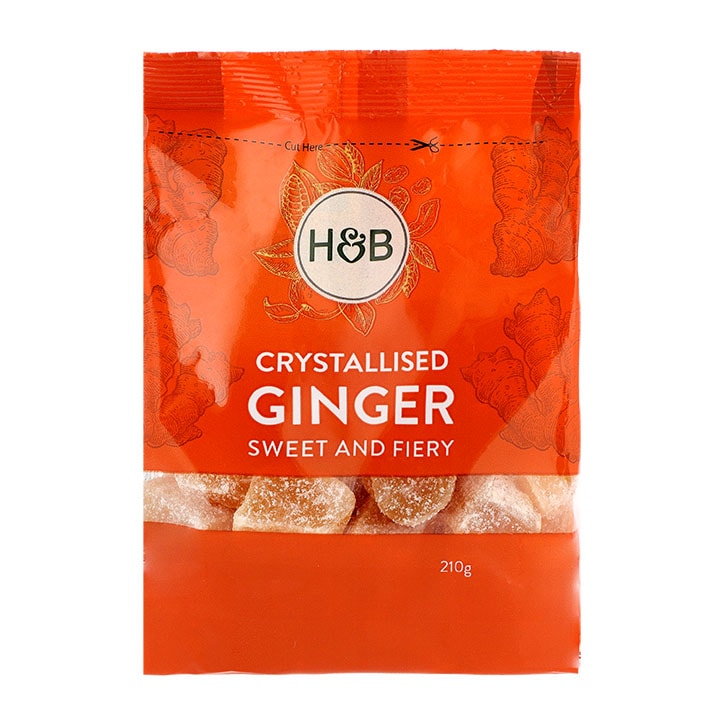 Holland & Barrett Crystallised Ginger 210g-1