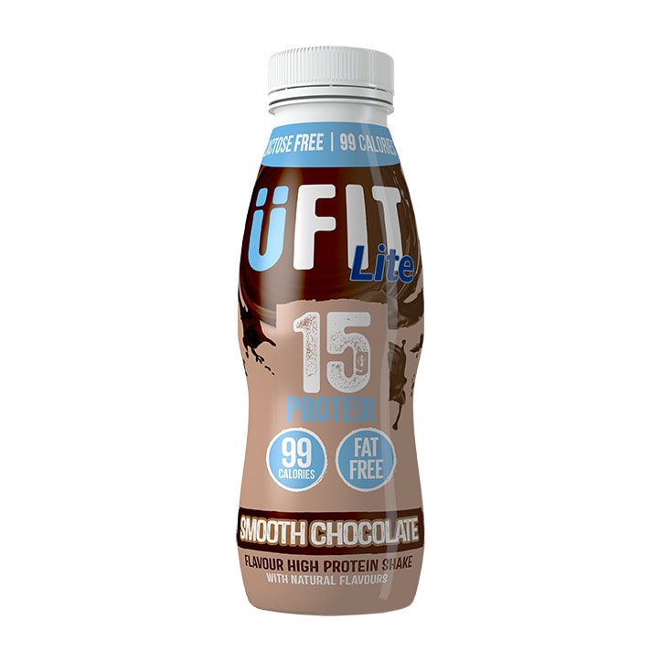 UFIT High Protein Shake Smooth Chocolate Lite 310ml-1