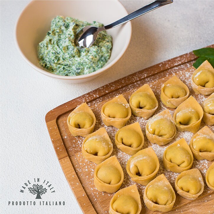 Deli Italia Ricotta & Spinach Gluten Free Tortelloni 250g