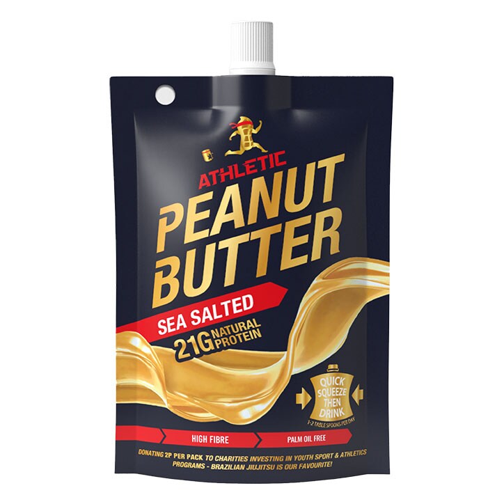 Athletic Peanut Butter Sea Salted 90g-1