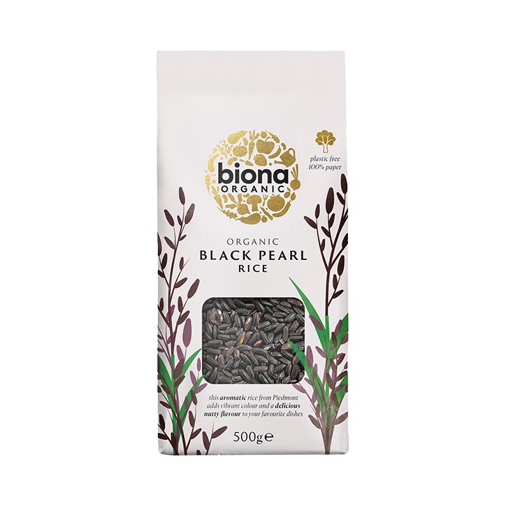 Biona Organic Black Pearl Rice 500g-1