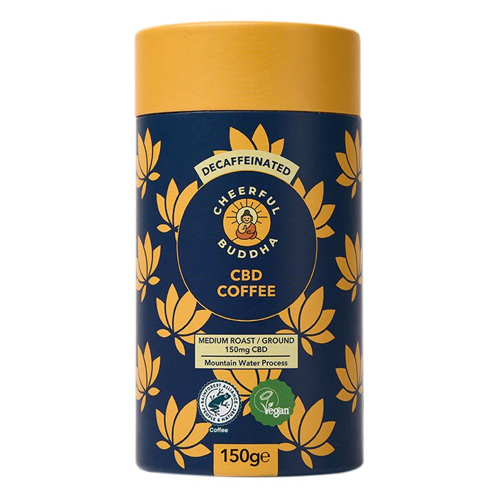 Cheerful Buddha CBD Infused Decaffeinated Coffee 150g-1