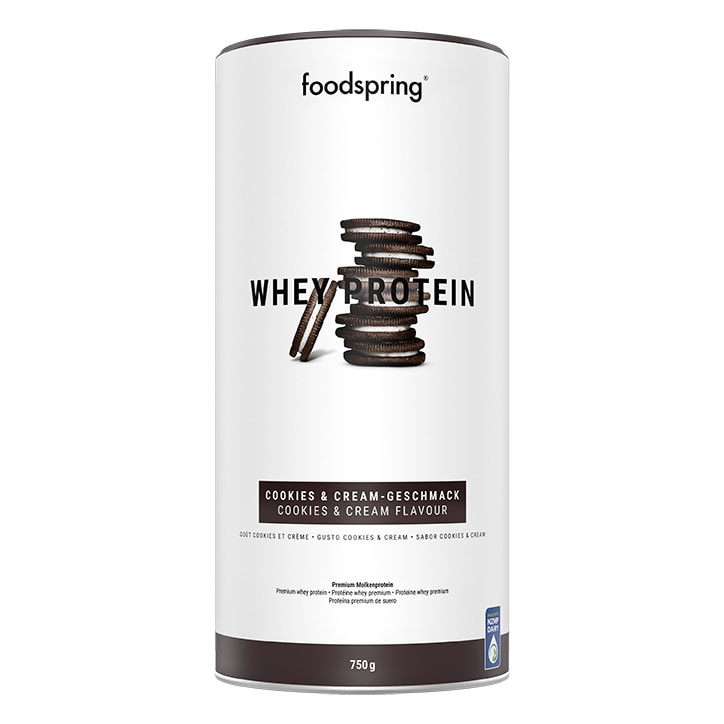 Foodspring Whey Protein Cookies & Cream 750g-1