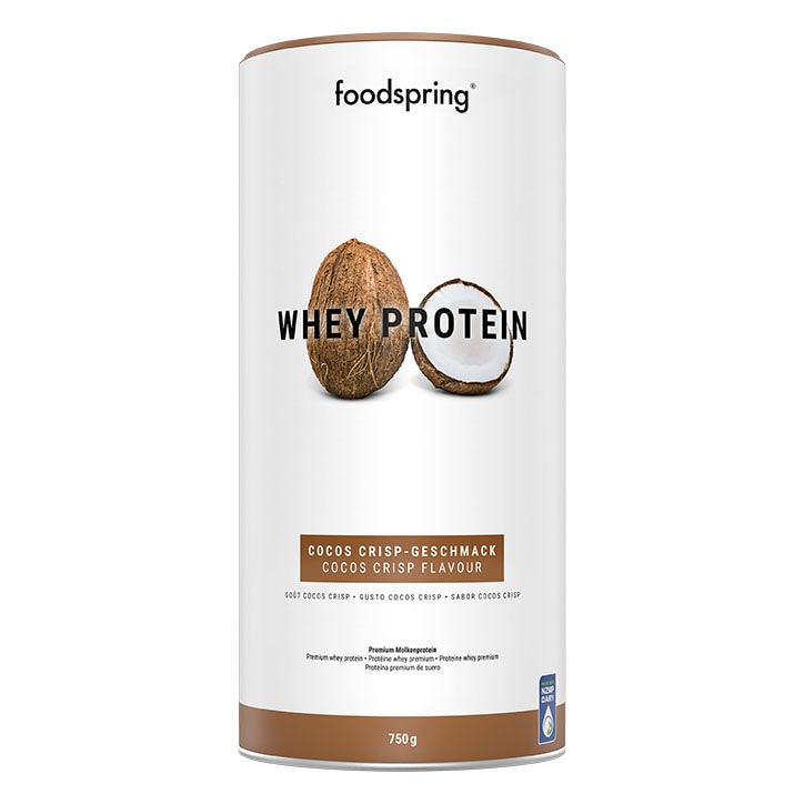 Foodspring Whey Protein Coconut Crisp 750g-1