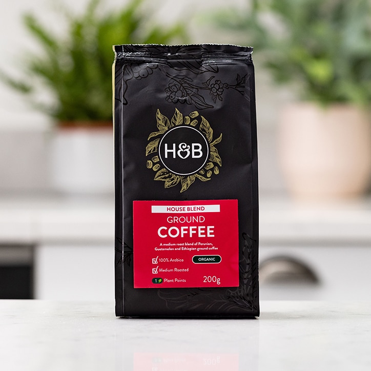 Holland & Barrett House Blend Ground Coffee 200g-1