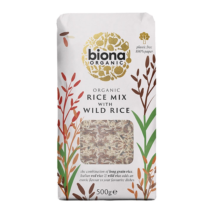 Biona Organic Rice Mix With Wild Rice 500g-1