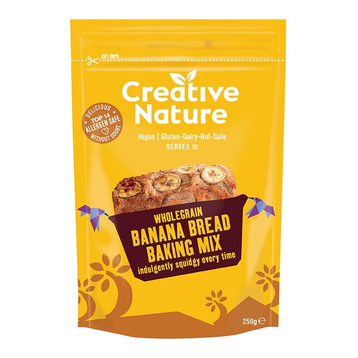 Creative Nature Wholegrain Banana Bread Mix 250g-1