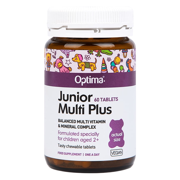 Optima Healthcare Junior Multi Plus Chewable 60 Tablets-1