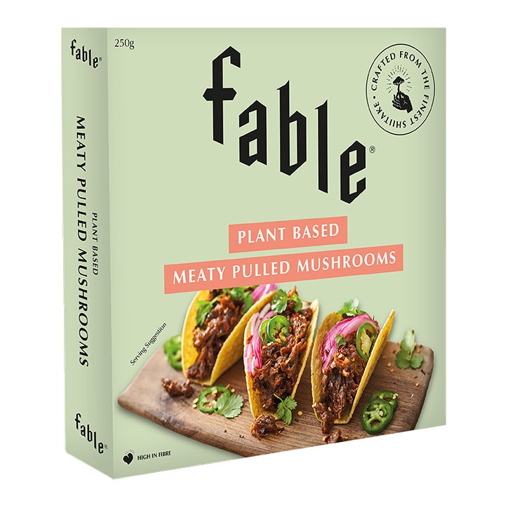 Fable Plant Based Meaty Pulled Mushrooms 250g-1