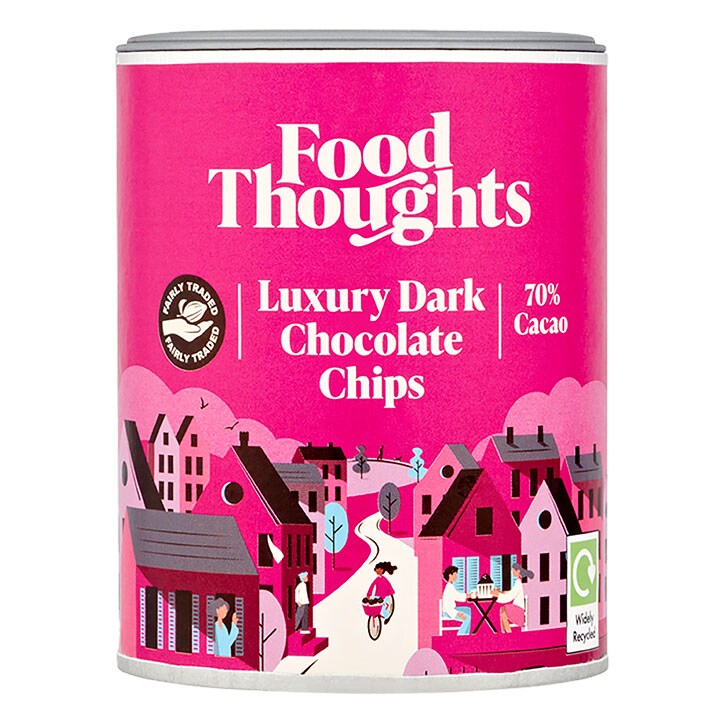Food Thoughts Luxury Dark Chocolate Chips 200g-1
