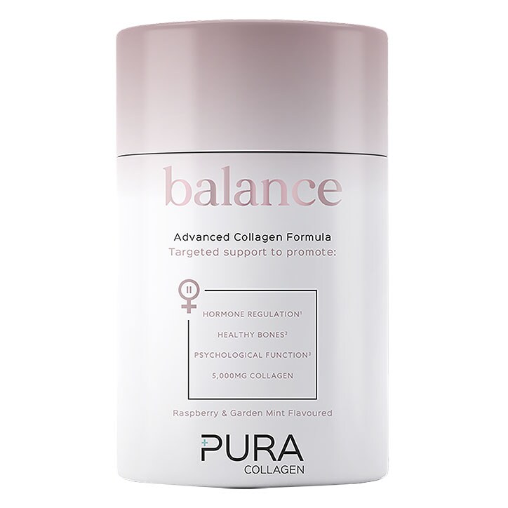 Pura Collagen Advanced Formula Raspberry & Garden Mint 224g-1
