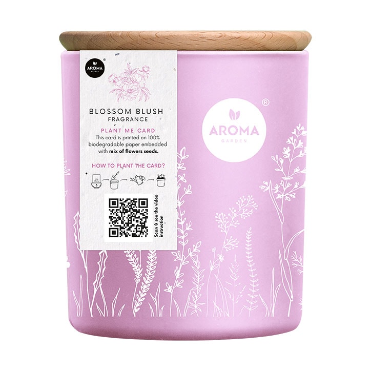 Aroma Garden Blossom Blush Candle 150g-1