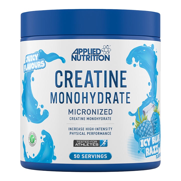 Applied Nutrition Creatine Monohydrate Icy Blue Raz 250g-1