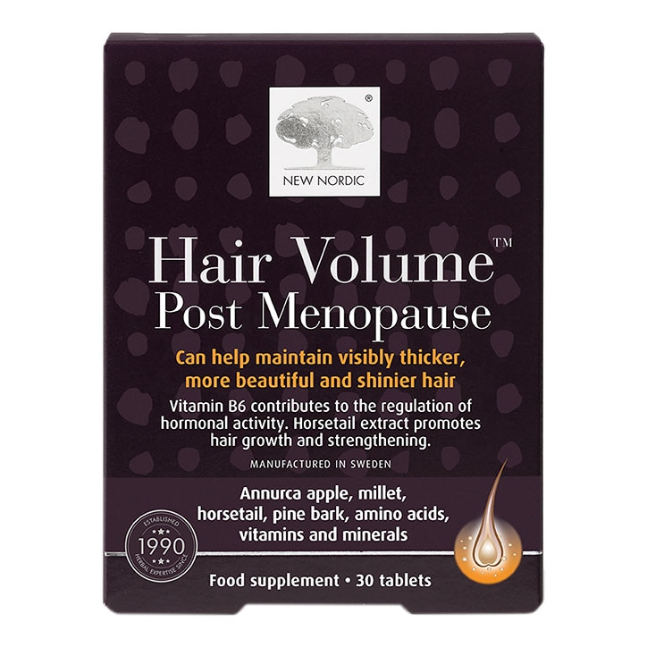 New Nordic Hair Volume Post Menopause 30 Tablets-1