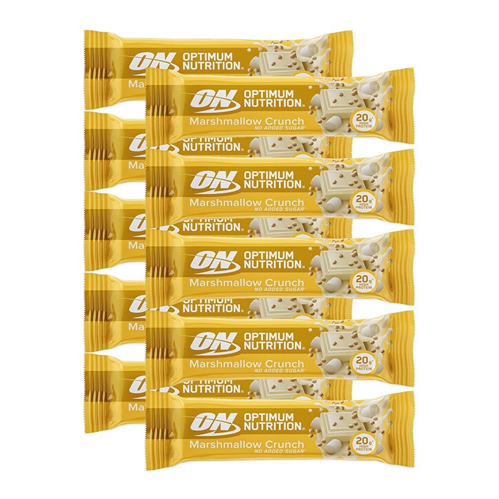 Optimum Nutrition Marshmallow Crunch Protein Bar 10x 65g-1