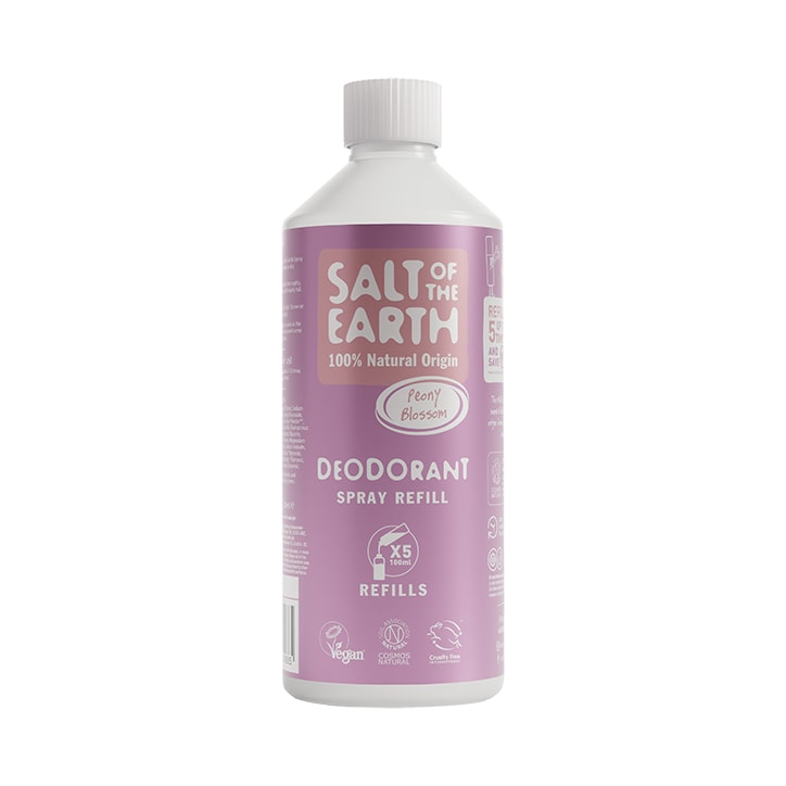 Salt of the Earth Peony Blossom Natural Deodorant Spray Refill 500ml-1