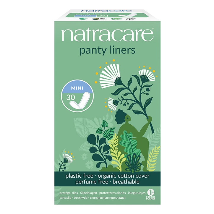Natracare Natural Organic Panty Liners 30 Mini-1