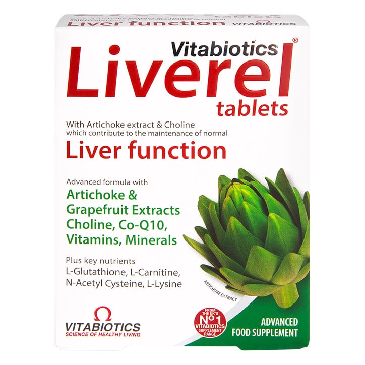 Vitabiotics Liverel 60 Tablets-1