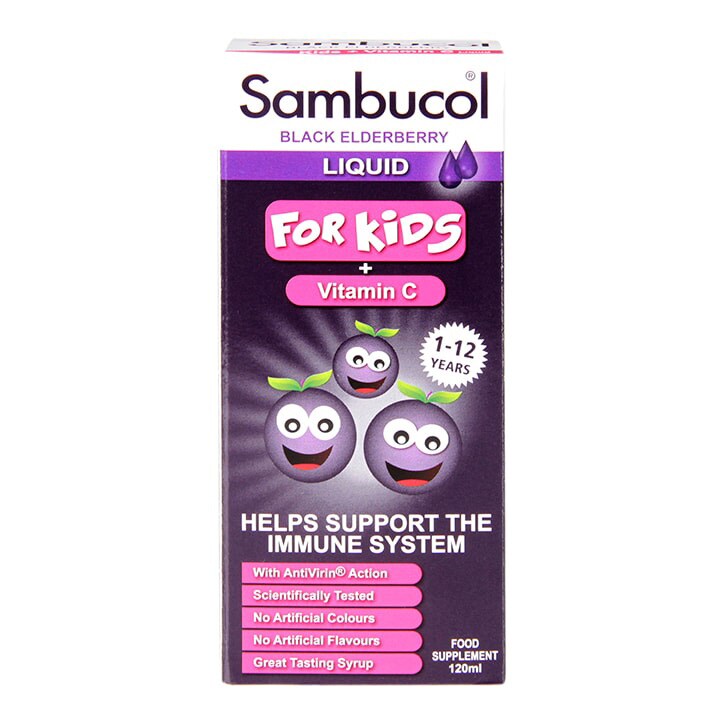 Sambucol Black Elderberry Liquid For Kids 120ml-1