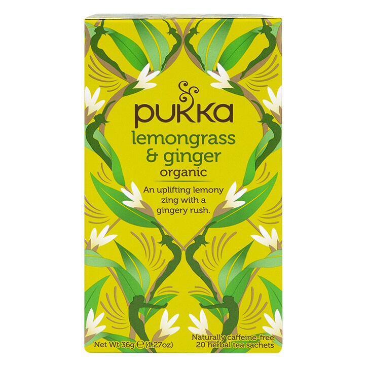 Pukka Lemongrass & Ginger Tea 20 Tea Bags-1