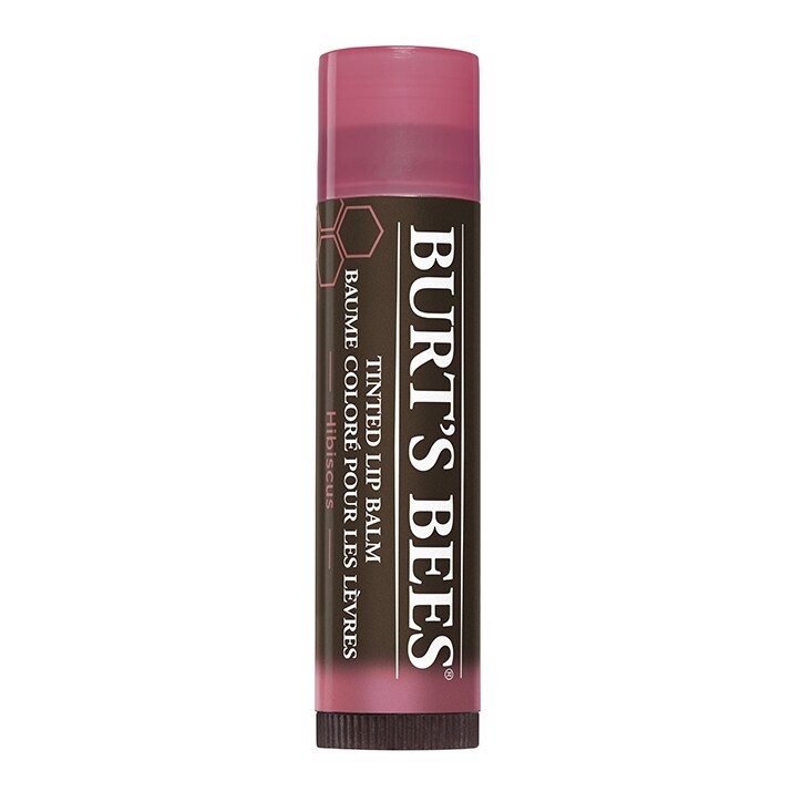 Burt's Bees Tinted Lip Balm Hibiscus-1