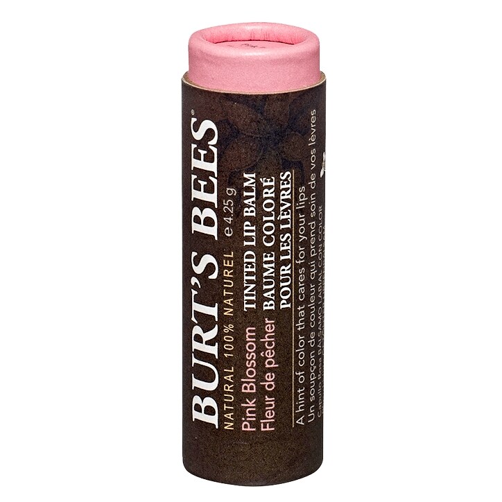 Burt's Bees Tinted Lip Balm Pink Blossom-1