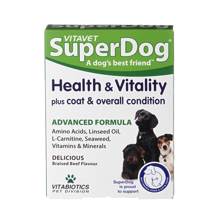 Vitavet SuperDog Health & Vitality 30 Tablets-1